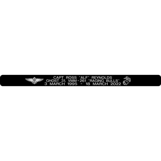 Capt Ross "Alf" Reynolds Memorial Bracelet