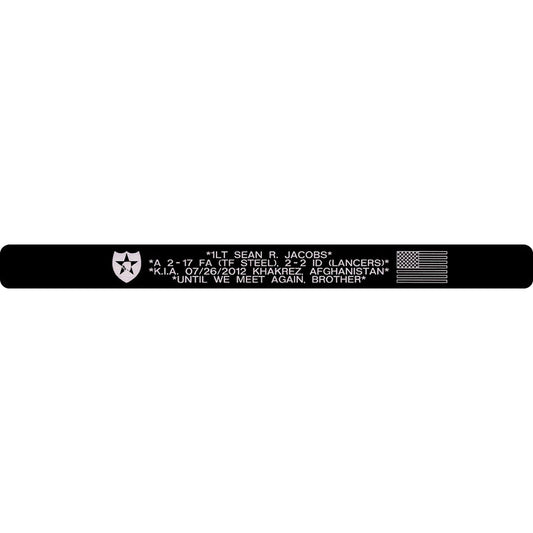 1LT Sean R. Jacobs Memorial Bracelet