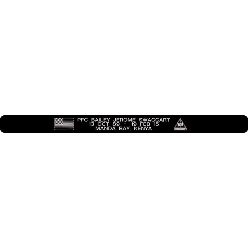 PFC Bailey Jerome Swaggart Memorial Bracelet