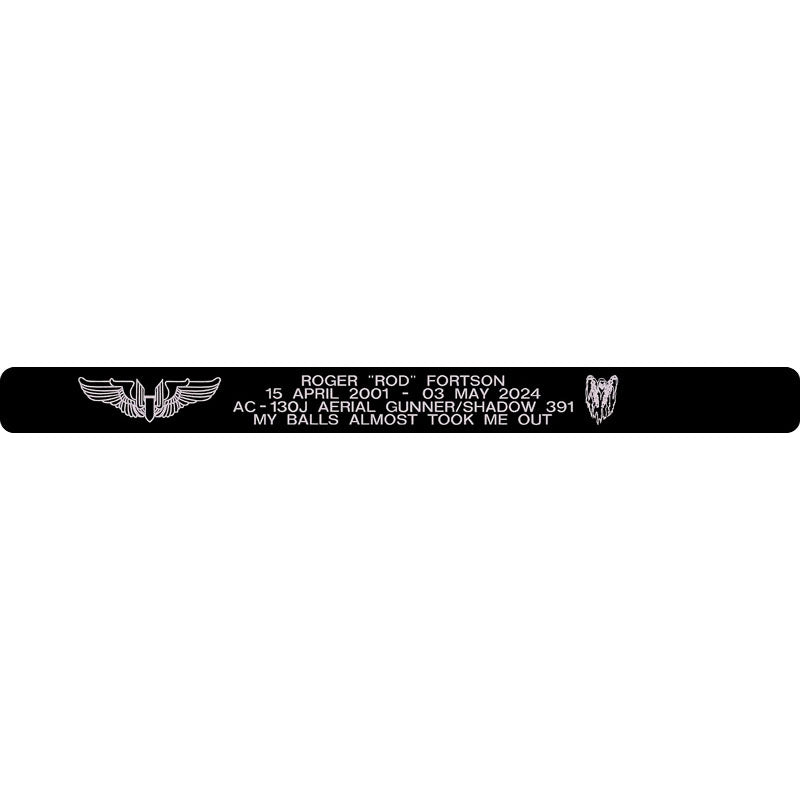 Roger "Rod" Fortson Memorial Bracelet Style 2