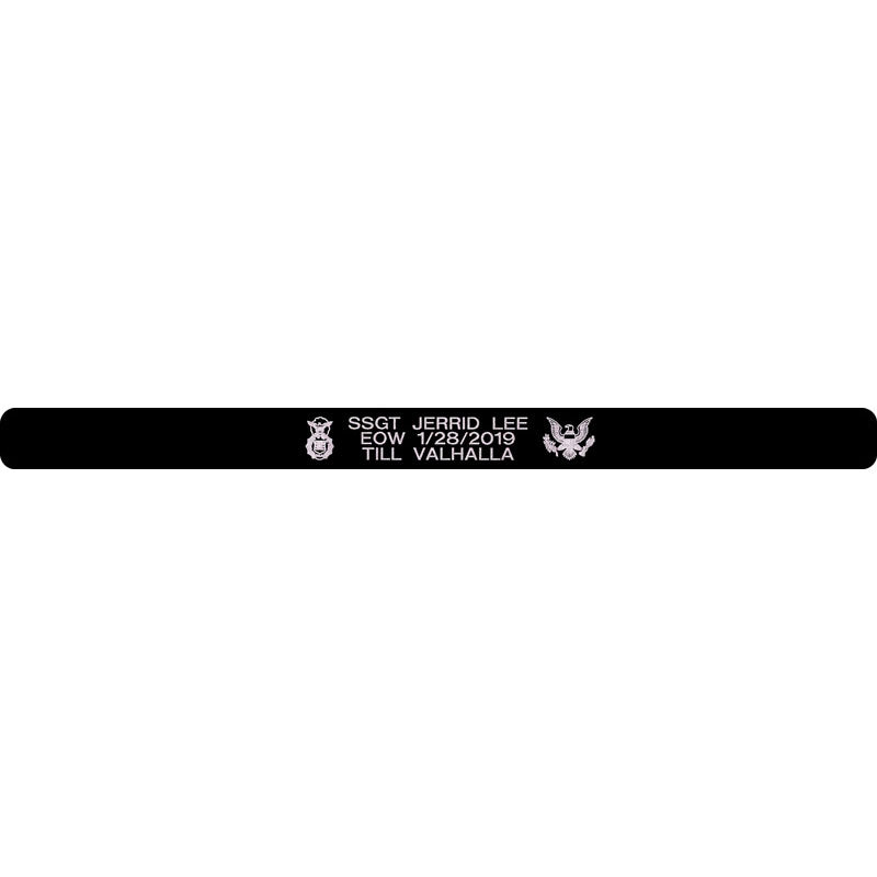 SSGT Jerrid Lee Memorial Bracelet
