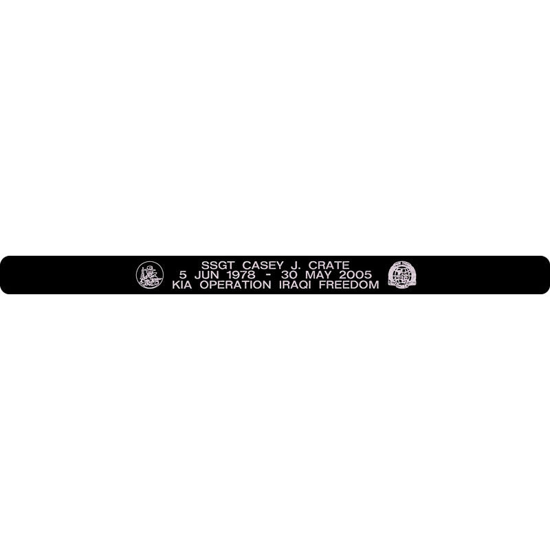 SSGT Casey J. Crate Memorial Bracelet