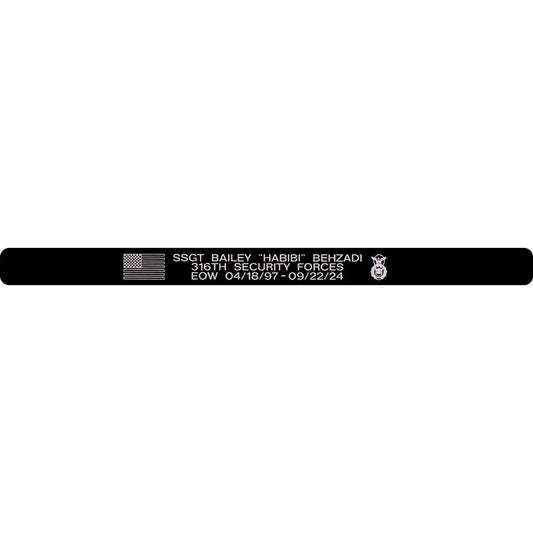 SSGT Bailey "Habibi" Behzadi Memorial Bracelet