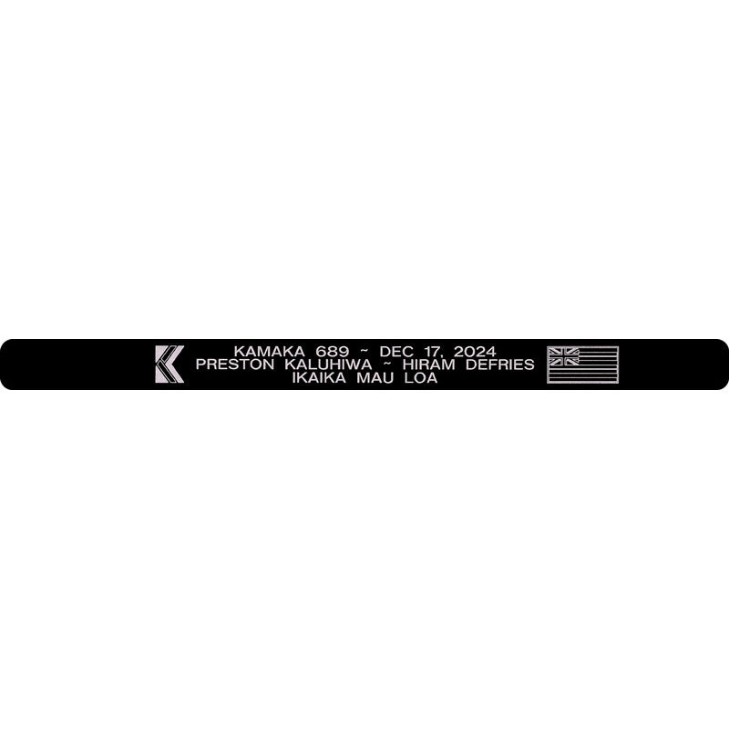 Preston Kaluhiwa & Hiram Defries Memorial Bracelet