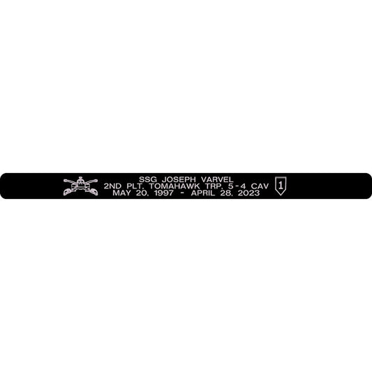 SSG Joseph Varvel Memorial Bracelet