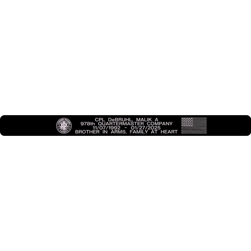 CPL Malik A DeBruhl Memorial Bracelet