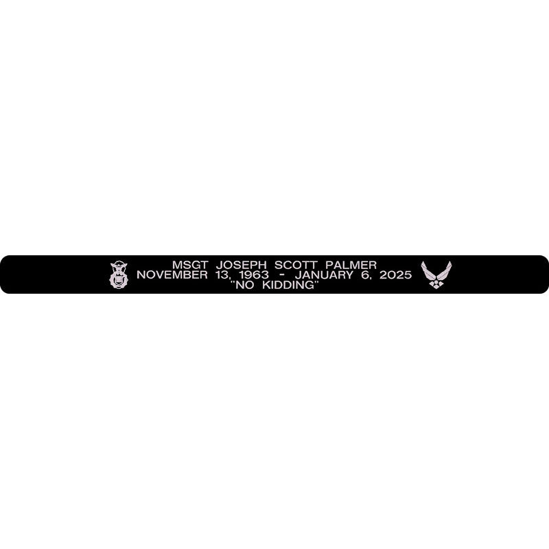 MSgt Joseph Scott Palmer Memorial Bracelet