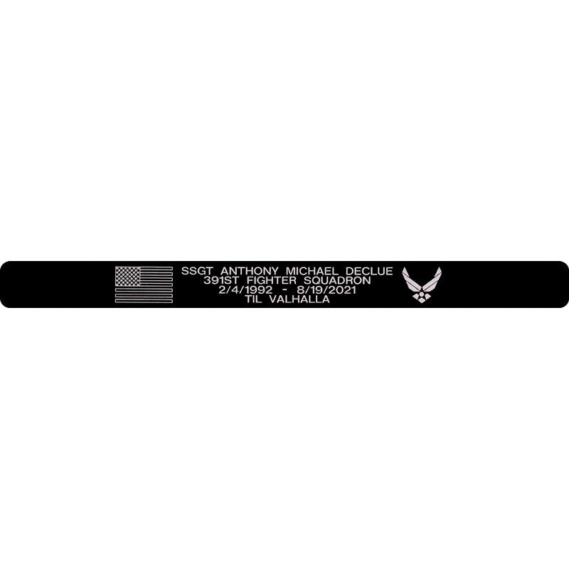 SSGT Anthony Michael Declue Memorial Bracelet