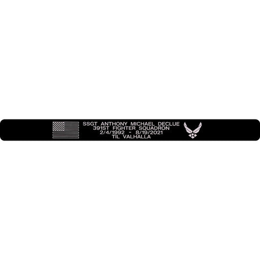 SSGT Anthony Michael Declue Memorial Bracelet