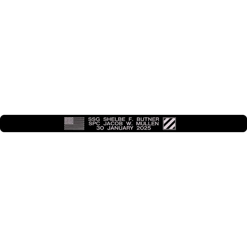 SSG Shelbe F. Butner & SPC Jacob W. Mullen Memorial Bracelet