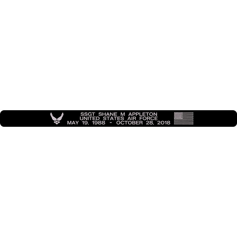 SSGT Shane M Appleton Memorial Bracelet