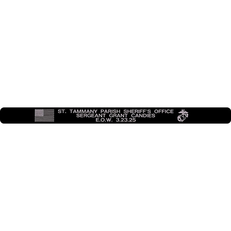 Sergeant Grant Candies Memorial Bracelet