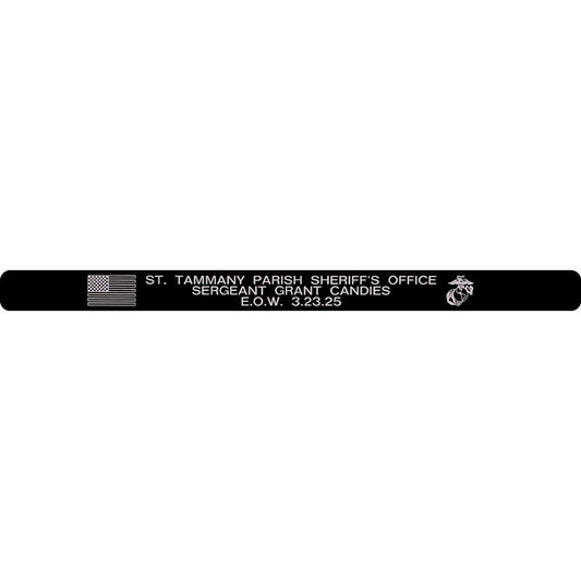 Sergeant Grant Candies Memorial Bracelet