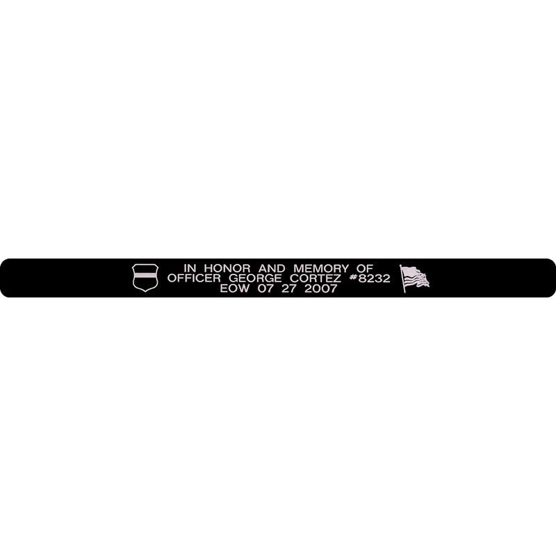 Officer George Cortez Memorial Bracelet