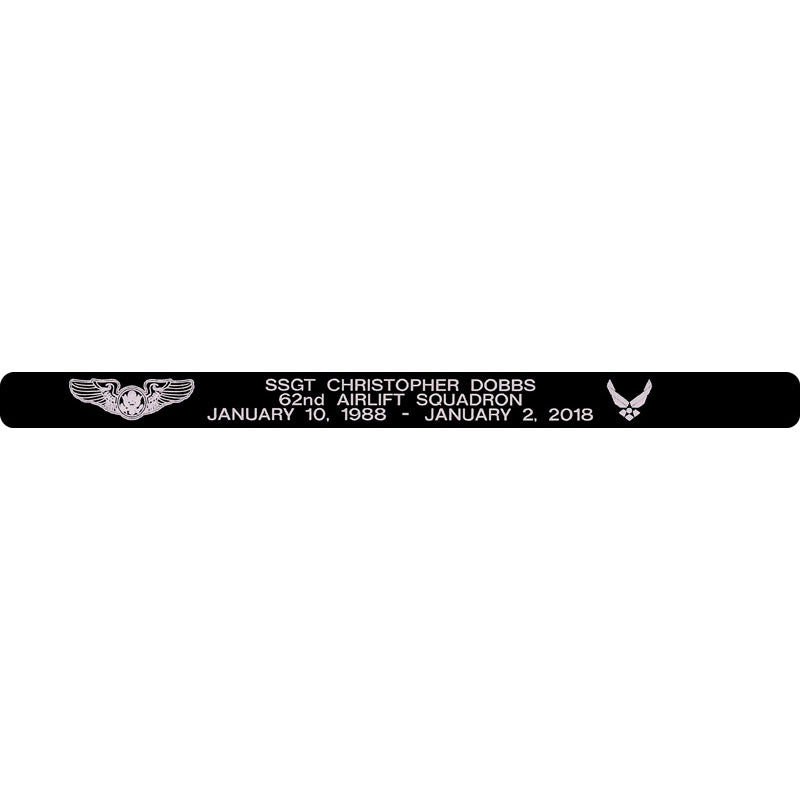 SSGT Christopher Dobbs Memorial Bracelet