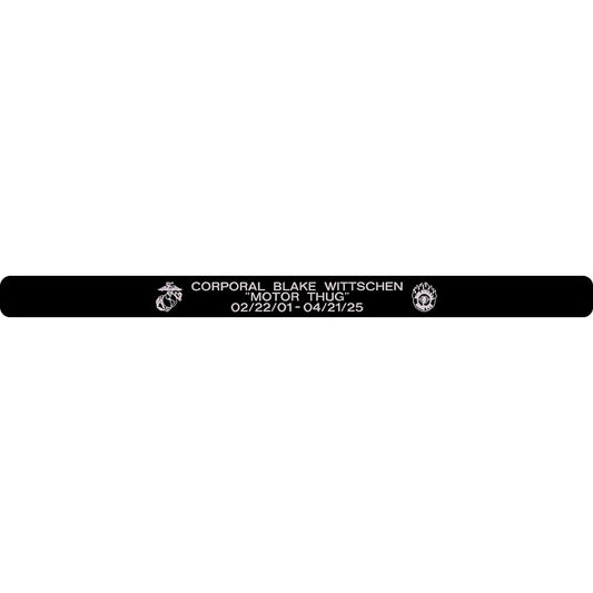 Corporal Blake Wittschen Memorial Bracelet