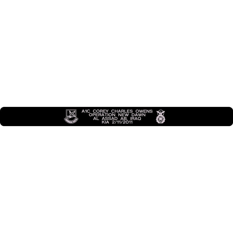 A1C Corey Charles Owens Memorial Bracelet