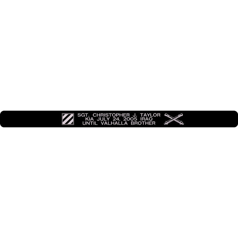 SGT. Christopher J. Taylor Memorial Bracelet