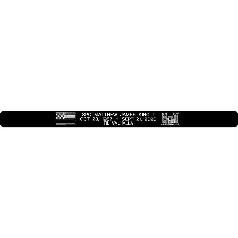 SPC Matthew James King II Memorial Bracelets (EA)