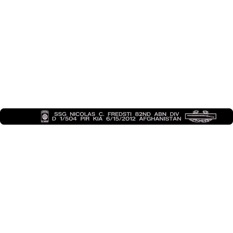 SSG Nicolas C. Fredsti Memorial Bracelet