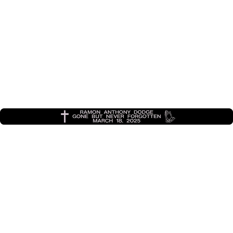 Ramon Anthony Dodge Memorial Bracelet