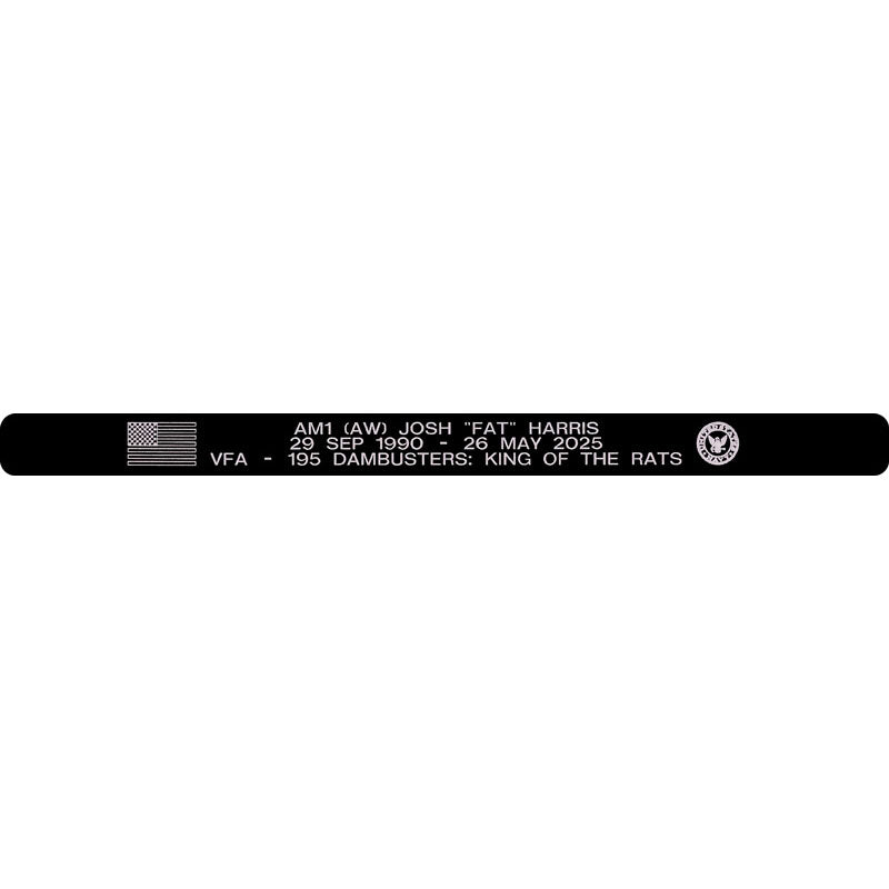 AM1 (AW) Josh "Fat" Harris Memorial Bracelet