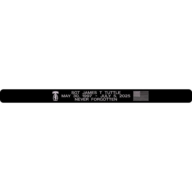 SGT James T Tuttle Memorial Bracelet