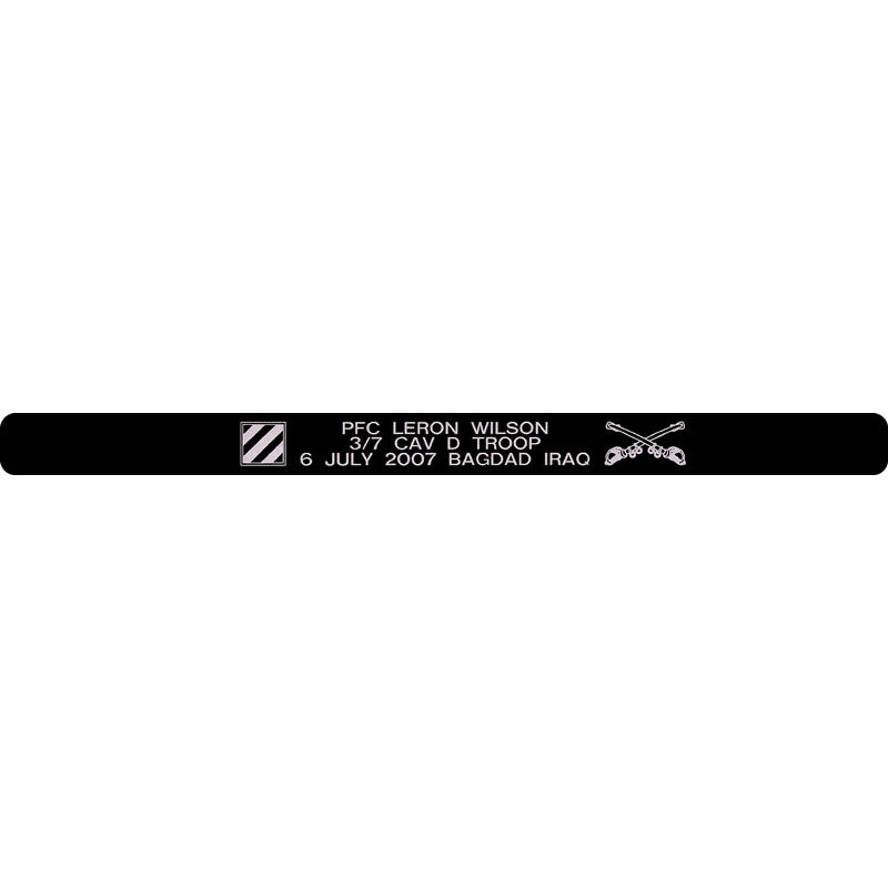 PFC Leron Wilson Memorial Bracelet