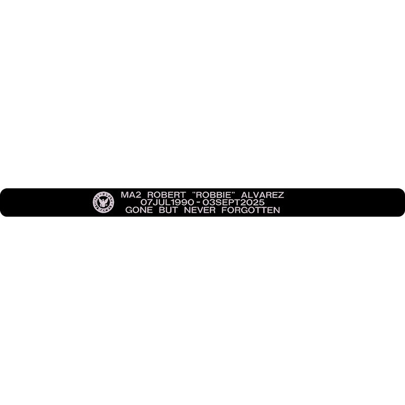 MA2 Robert "Robbie" Alvarez Memorial Bracelet