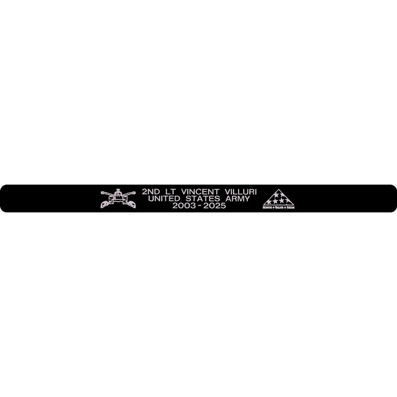2nd LT Vincent Villuri Memorial Bracelet