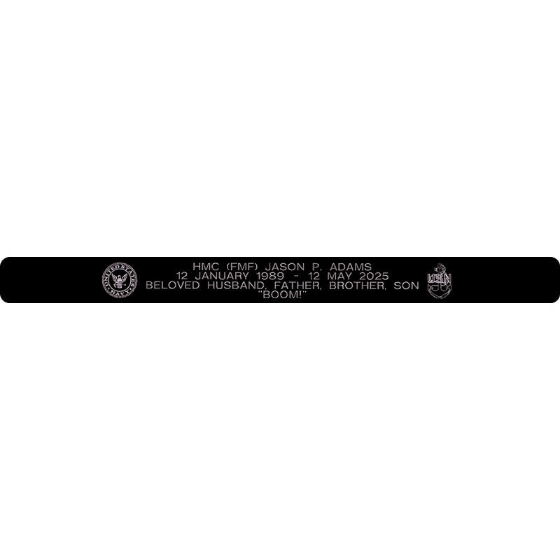 HMC (FMF) Jason P. Adams Memorial Bracelet