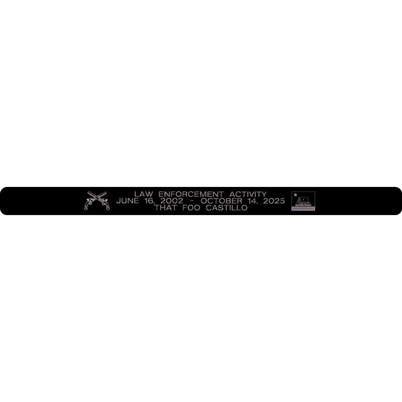 SPC Christopher Castillo Memorial Bracelet