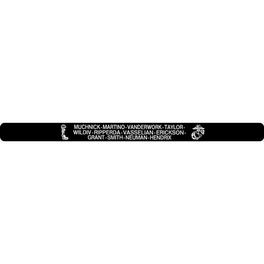 Band of Brothers Memorial Bracelets