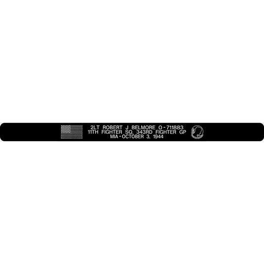 2LT Robert J Belmore Memorial Bracelets
