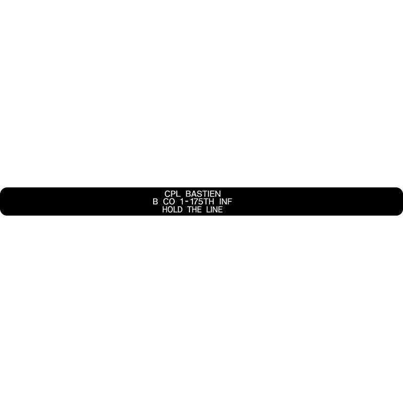 CPL Bastien Memorial Bracelet