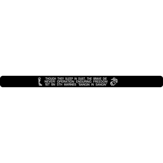 1st BN 5th Marines Memorial Bracelet