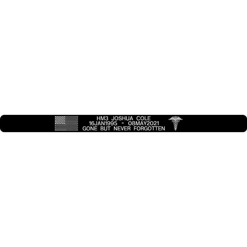 HM3 Joshua Cole Memorial Bracelet