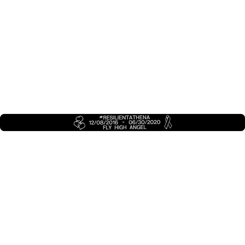Resilient Athena Memorial Bracelet