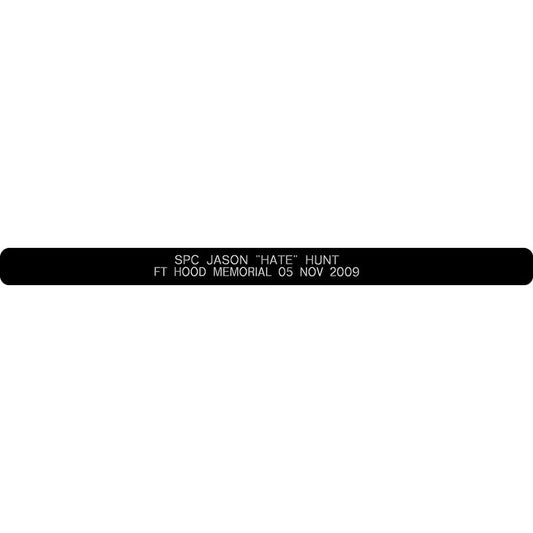 SPC Jason Hunt Memorial Bracelet