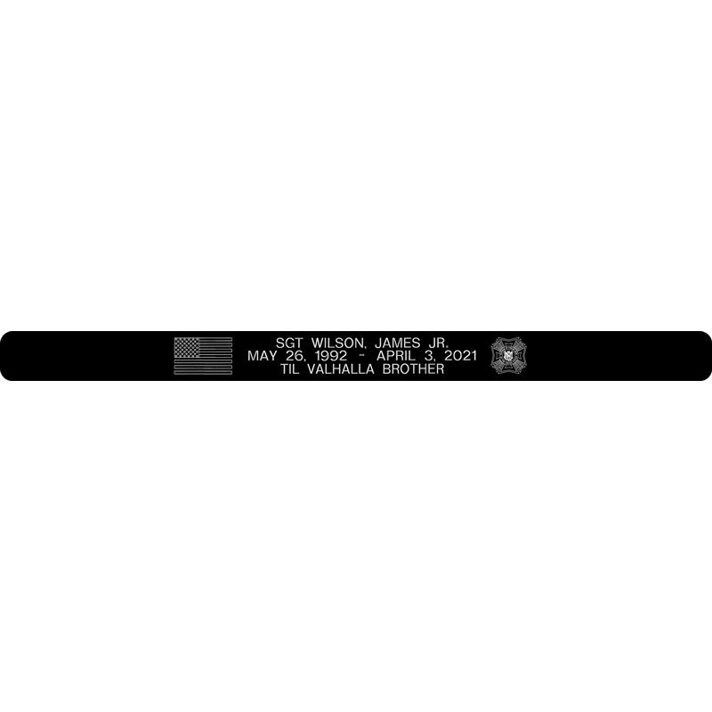 SGT James Wilson JR Memorial Bracelet