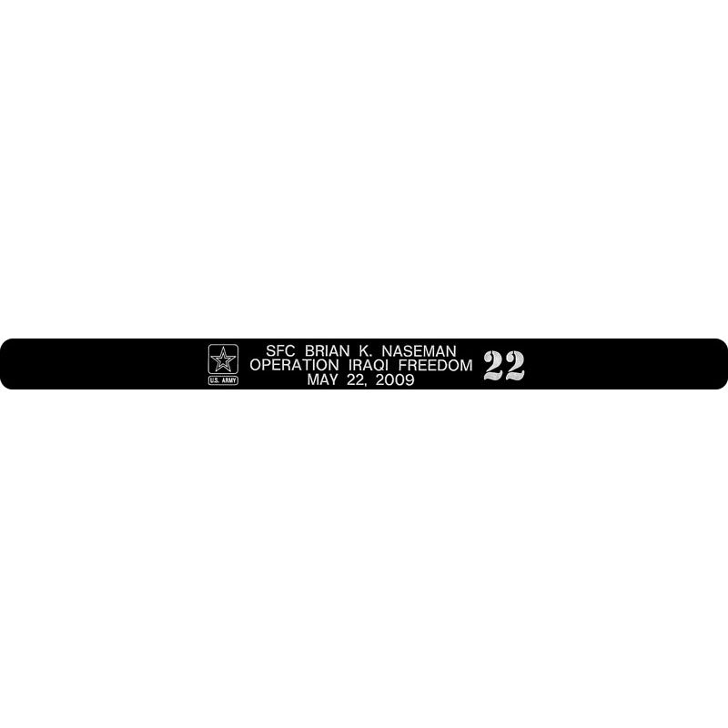 SFC Brian K. Naseman Memorial Bracelet