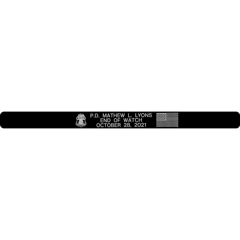 Mathew L. Lyons Memorial Bracelet