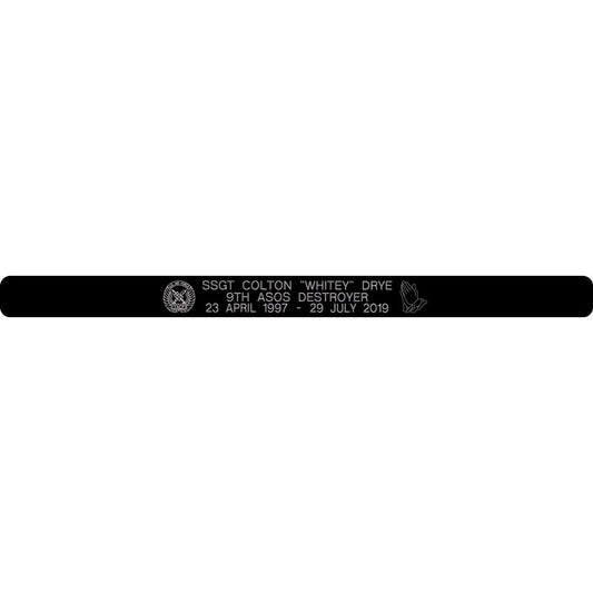 SSGT Colton "Whitey" Drye Memorial Bracelet