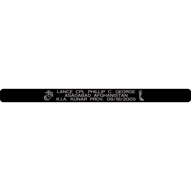 1SGT Tobias C. Meister Memorial Bracelet