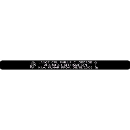 1SGT Tobias C. Meister Memorial Bracelet
