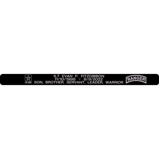 1LT Evan P. Fitzgibbon Memorial Bracelet
