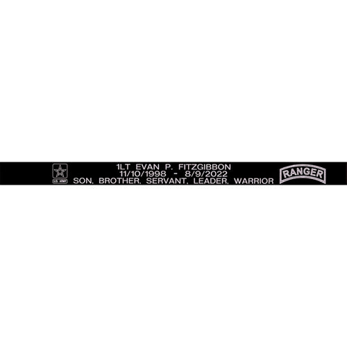Staff Sgt. George L. Taber Memorial Bracelet