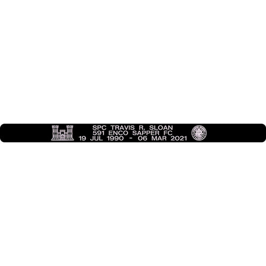 SPC Travis R. Sloan Memorial Bracelet
