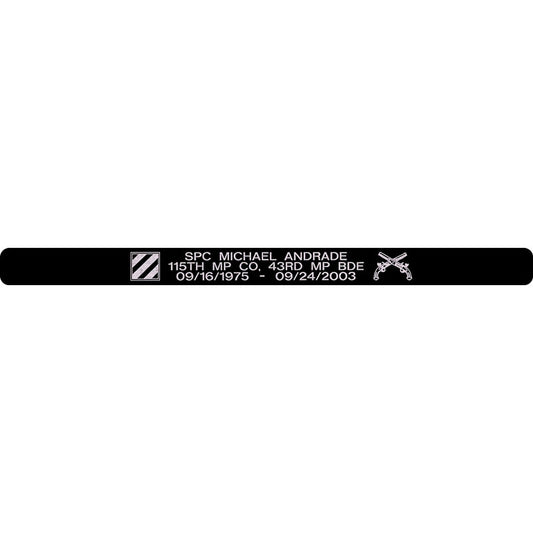SPC Michael Andrade Memorial Bracelet
