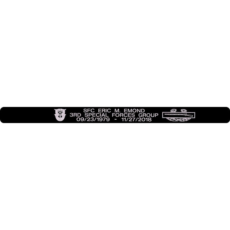 SFC Eric M. Emond Memorial Bracelet